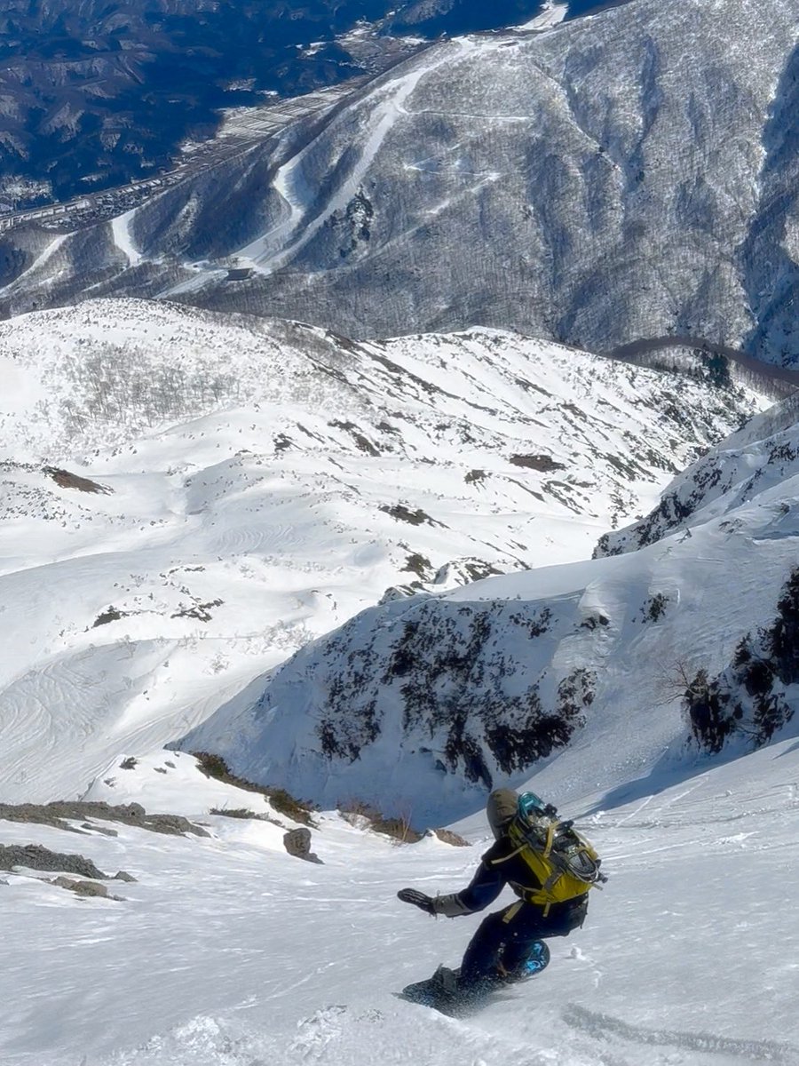 景色も良くてさ、雪も悪くはないんだけどさ、もうちょいほうてい滑りて