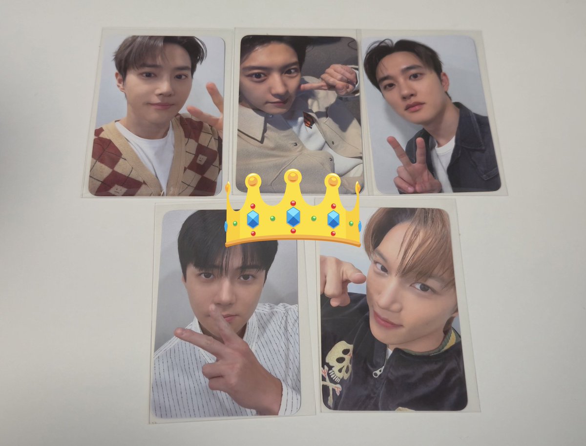waterlight05's tweet photo. 엑소 EXO REVERXE CROWN 크라운 미공포 앨범 양도
❤️ 케타포 ktown4u 대면 팬싸인회 포카 5개 세트 2.0
❤️ 위드뮤 withmu 팬싸인회 포카 5개 세트 2.0
❤️ 베리즈xSMTOWN 대면팬싸 포카 5개 1 set 2.0
poca sell 수호 김준면 디오 도경수 카이 찬열 세훈
https://t.co/fW1B2hDJLg https://t.co/rjMw3nf8ab