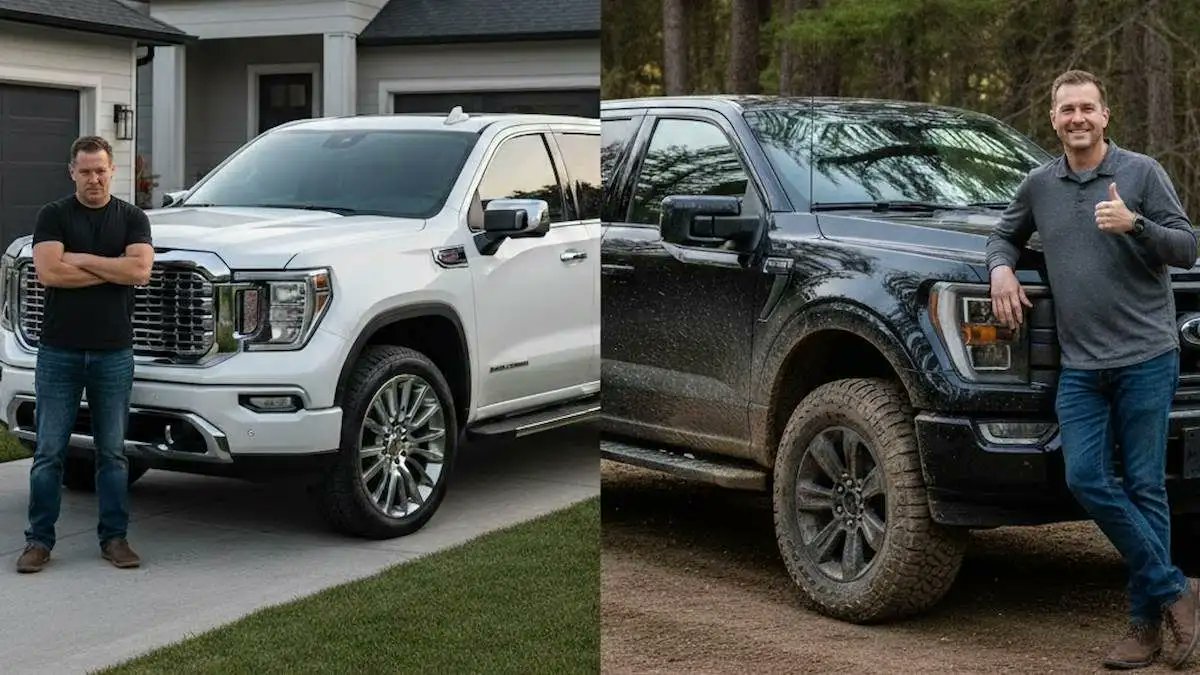 I found a recent post shared in a Facebook community of Ford truck enthusiasts where Rich Tulley highlighted his jump from a premium 2023 Denali to a 2025 F-150 Lariat, proving that even the most loyal GMC fans are finding a better value proposition in the 502A and FX4 off-road