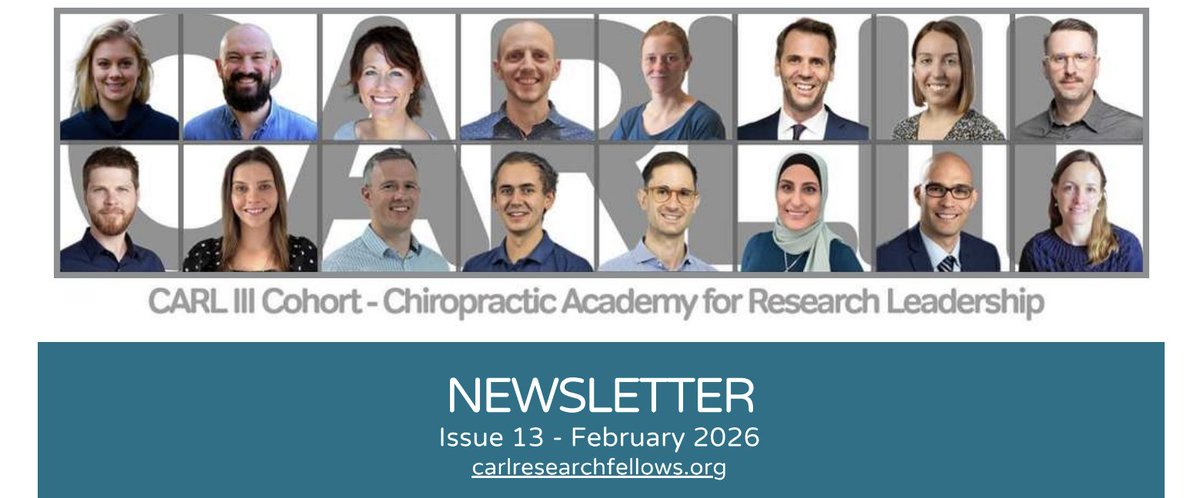 Chiropractic Academy of Research Leadership tweet media