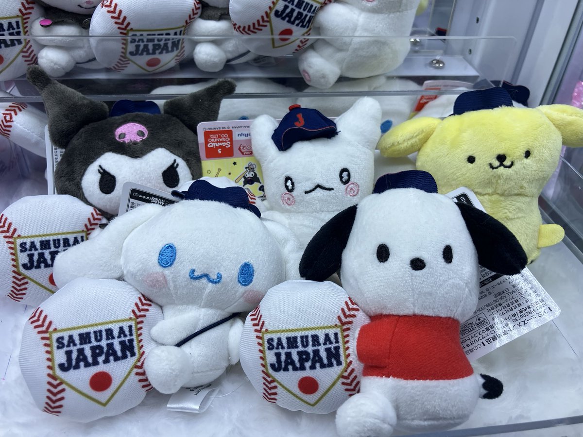 ✨新景品入荷情報✨ ・侍ジャパン×サンリオキャラクターズ 野球日本