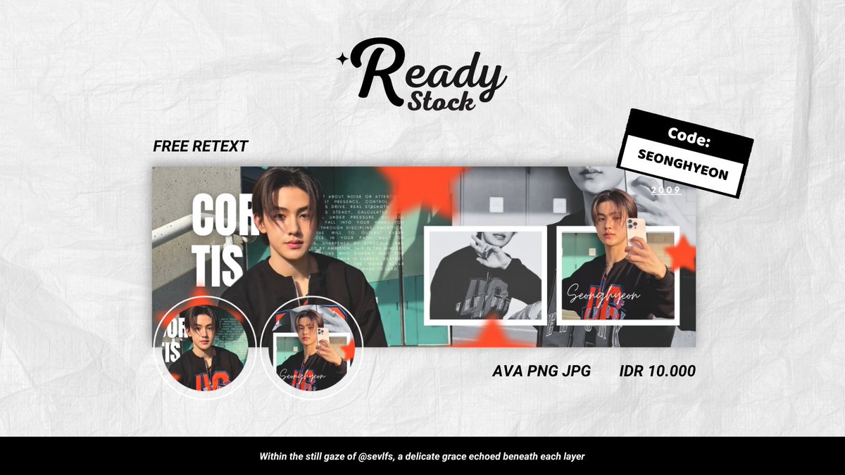 help repost/rt yaa, thank youu<3         

aku membawa layout ready stock all member CORTIS (Keonho, James, Martin, Juhoon, dan Seonghyeon) yang siap dibawa pulang melalui dm/tele aku sekarangg, price 10.000/each dan payment by QRIS!   

#zonauang #zonajajan