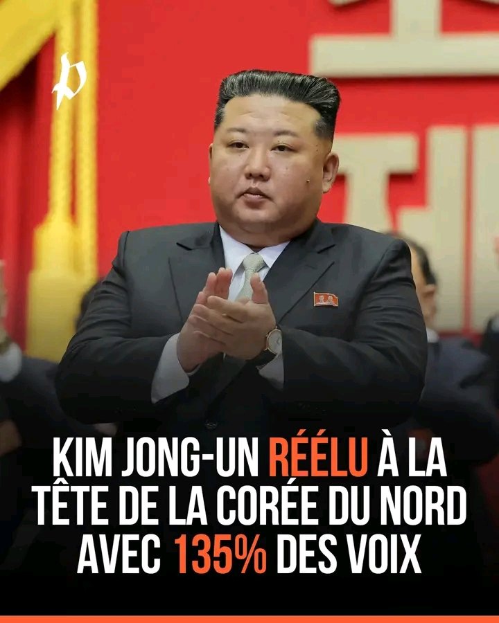 AndresTshiani's tweet photo. Kim Jong Un réélu dans son pays https://t.co/kw8Zk45EtH