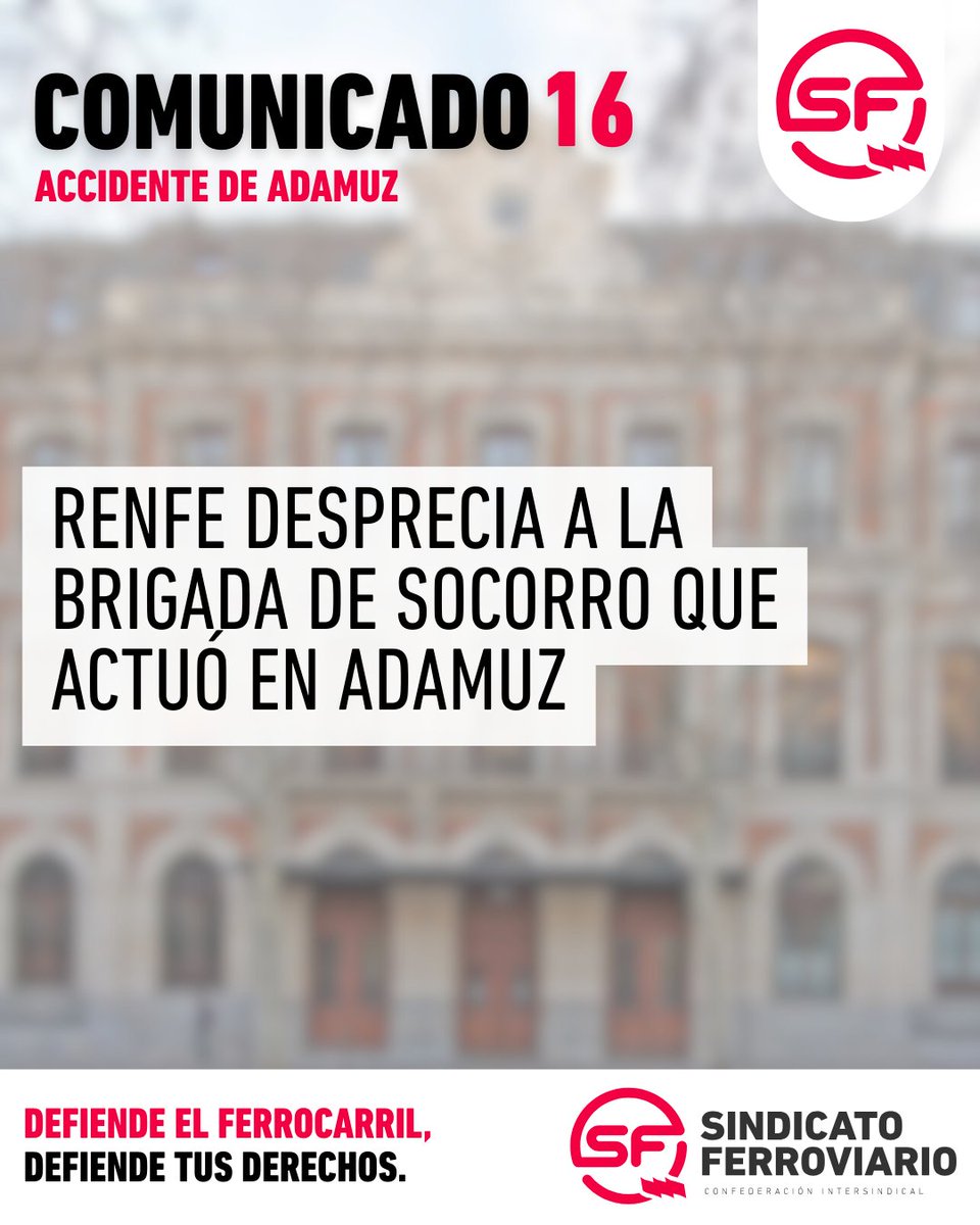 Sindicato Ferroviario tweet media