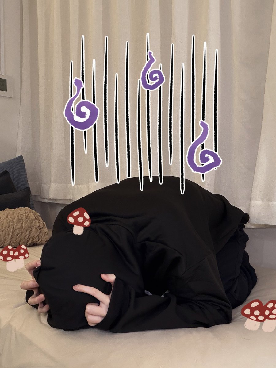 ごめんなさい🍄