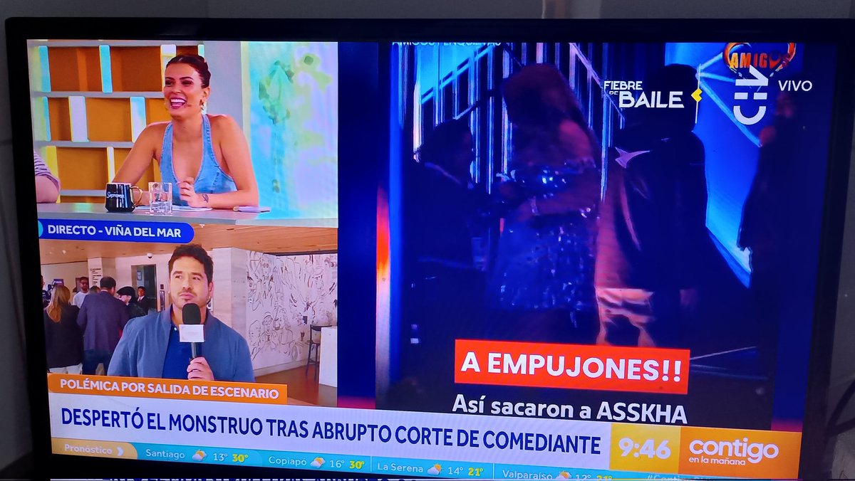 Caro_V_P's tweet photo. Cony en el matinal. 💕💕💕#GranConstanza #ContigoCHV https://t.co/Ayci0px9Hh