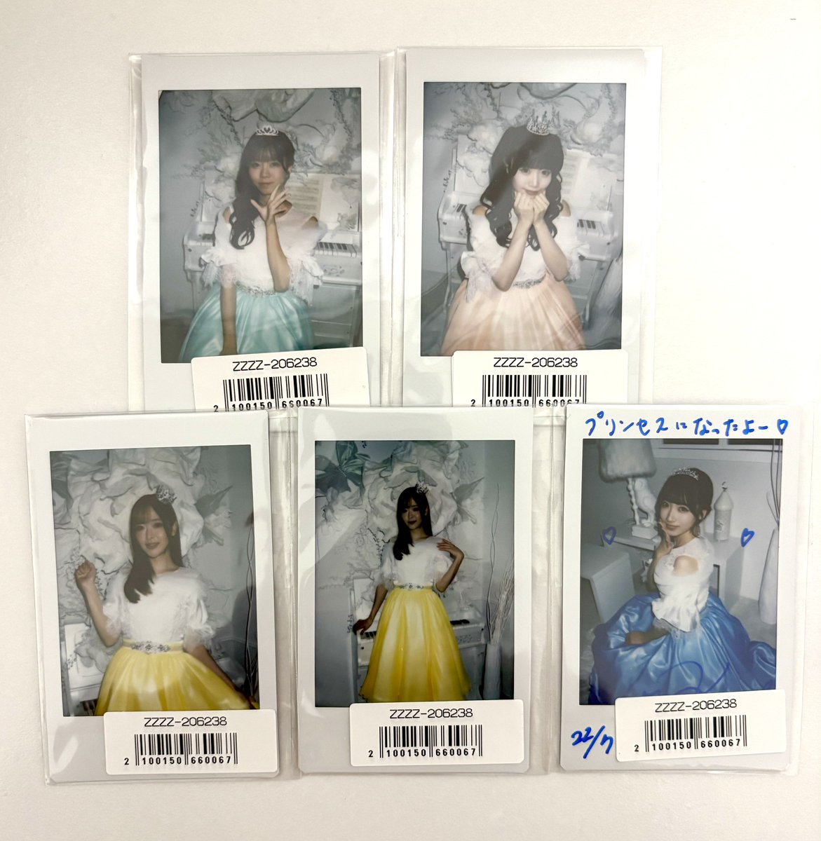 22/7 ナナニジ ナナブンノニジュウニ チェキ 交換 【譲】画像 【求