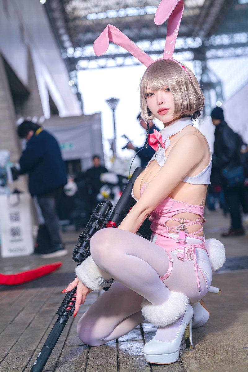 勝利の女神NIKKE 🍼ミルク/ブルーミングバニー🐰 #NIKKE #NIKKEcosplay