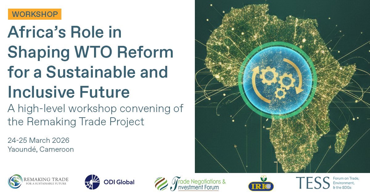 Forum on Trade, Environment & the SDGs tweet media