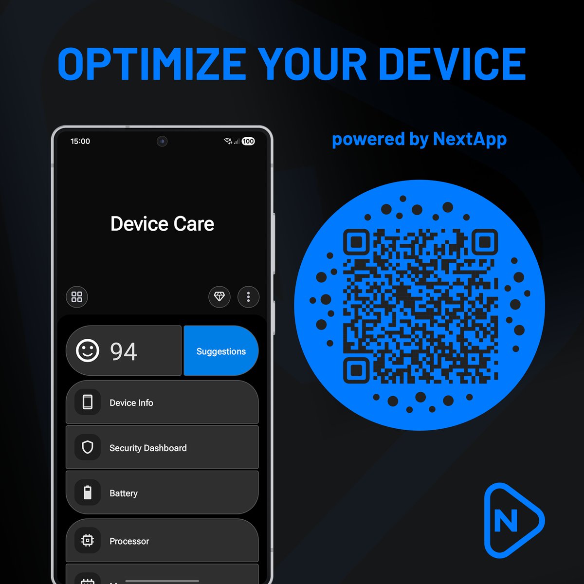 nexechco's tweet photo. Optimize your device in seconds.

Monitor performance, check security, manage battery and boost efficiency — all from one powerful dashboard.

Smarter control for your Android devices.

#NextApp #AllInOneApp #Android https://t.co/KMwwll4kaH