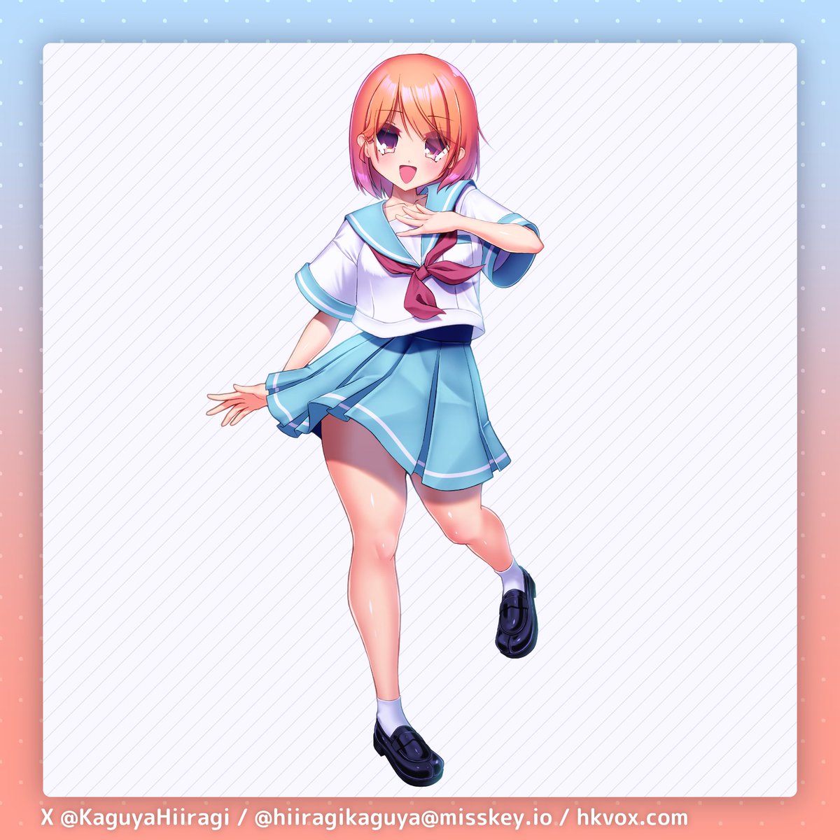 ＼🎉　おしらせ　🎉／

この度合同会社ハレハル様にてイラストレーターとして登録させて頂くことになりました！🙌
ご縁がありましたら何卒よろしくお願いいたします！🙏

イラストは公表可能な試験時提出のイラストです🎶