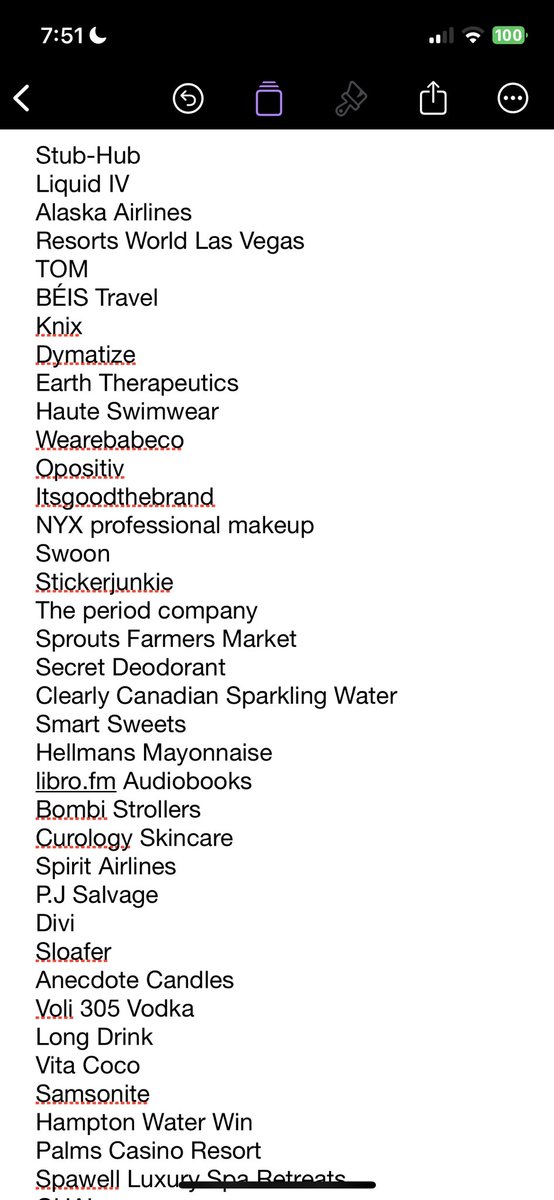 baileyd823's tweet photo. List of businesses supporting @FlavorFlav and Team USA Women’s Hockey Team 

Tell me who I’ve missed!! https://t.co/d6V2JD4HNv
