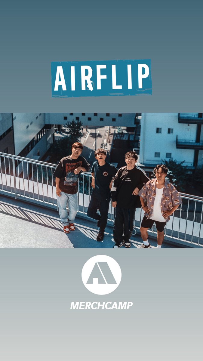 NEW ARRIVALS.】 AIRFLIP( @AIRFLIP_JP ) TEE,ACCESARY,CDなど新たに
