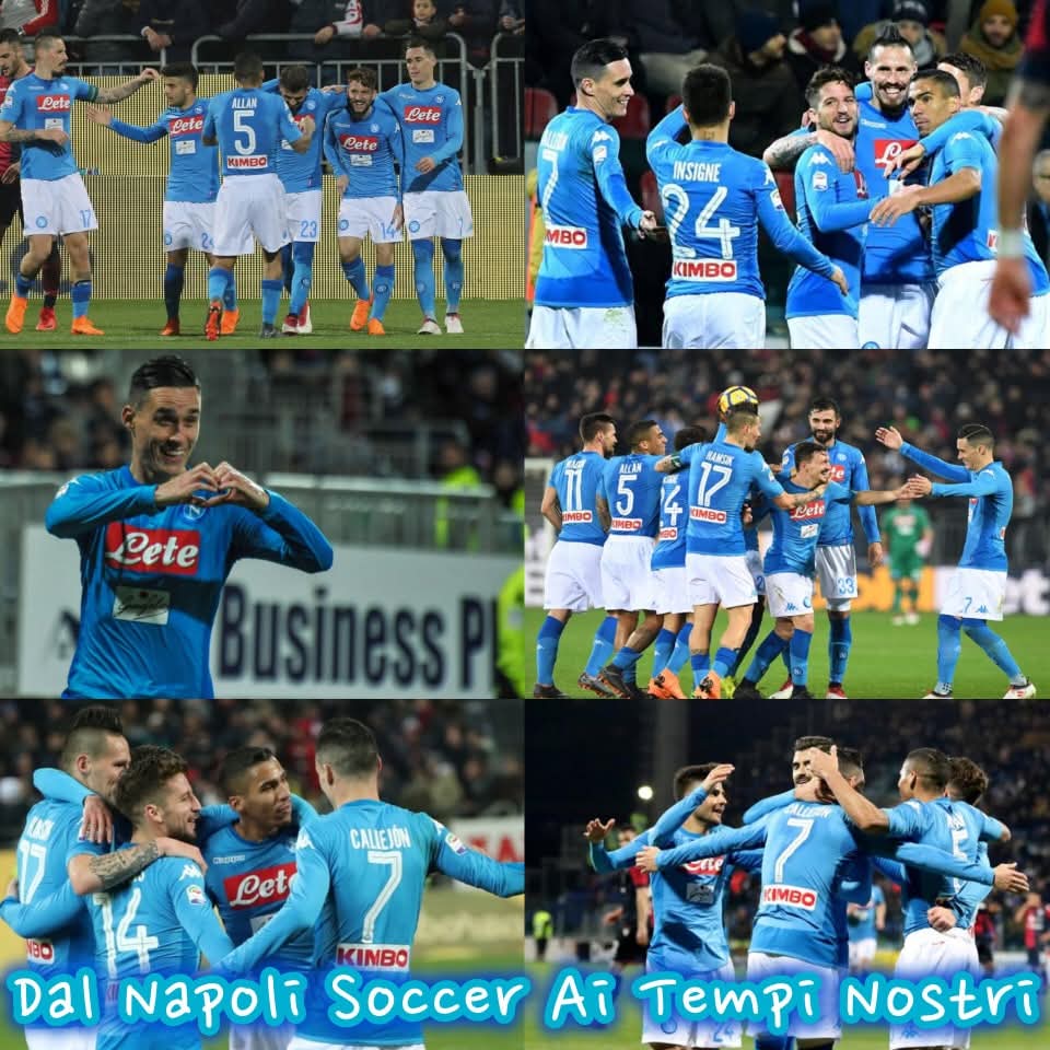 ACCADDE OGGI - 26 febbraio 2018: #CagliariNapoli 0-5 

⚽️ #Callejon
⚽️ #Mertens 
⚽️ #Hamsik
⚽️ #Insigne rig.
⚽️ #MarioRui 

#ForzaNapoliSempre 💙