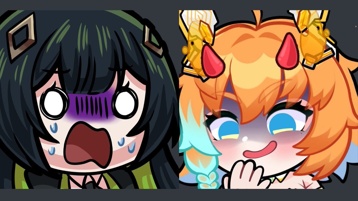 Cela_vR's tweet photo. Today in the agency co-working VC
@Mimyoi : I miss playing with you girls.
Me: Just tell me when bbg. I'll play whatever you want to play. *realizes my mistake immediately*
*SIMULTANEOUSLY*
🥑: NONONONONONONONONO
🌸: Great! We're playing Phasmophobia!
#MemeCellar #Memeyoi https://t.co/QQcAITnVbs