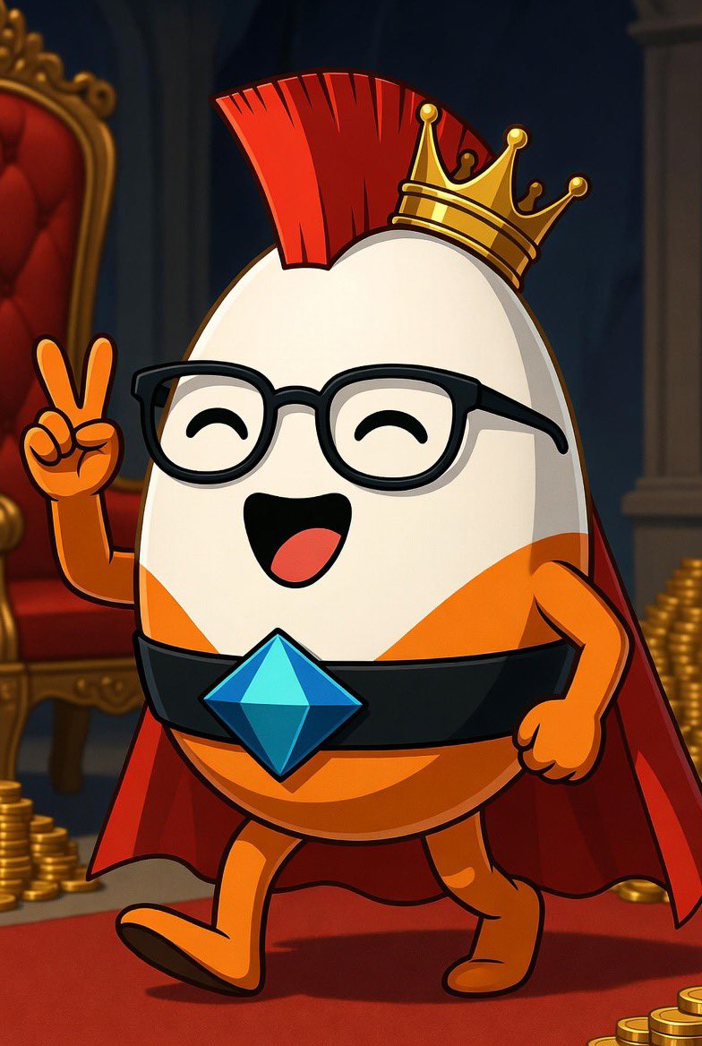 EggPunkx's tweet photo. 🥚 First 5 Custom EggPunk 1/1 PFP — Only 0.03 SOL 👑

Golden King edition unlocked.

DM your vibe → Instant HD creation

Limited offer.

#EggPunk #PFP #Solana https://t.co/wys29MLWC6