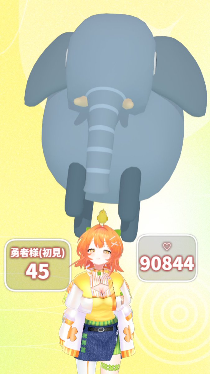 本日も配信ありがとうだよ～！ 勇者様35(なぜか画像は45になってる…)人