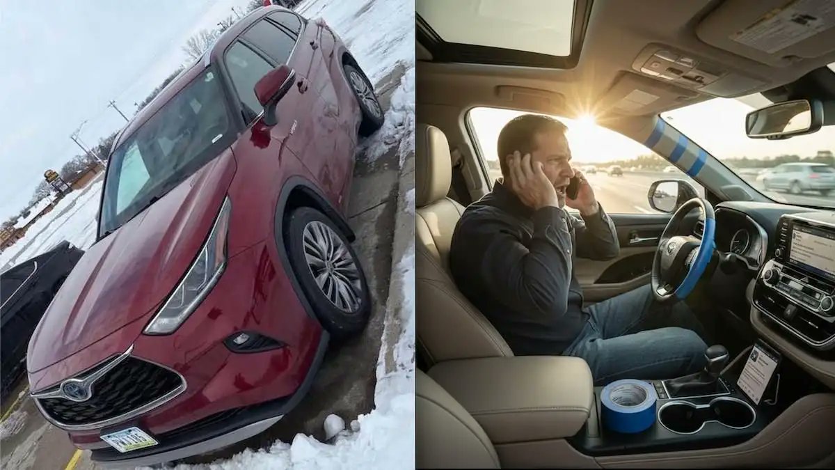 In my recent research on Toyota reliability trends, I came across a post in a Facebook community of Highlander owners where Tyler Hurt highlighted a frustrating Highlander Platinum cabin defect that is shattering the premium experience for many long-time fans of the brand.

He