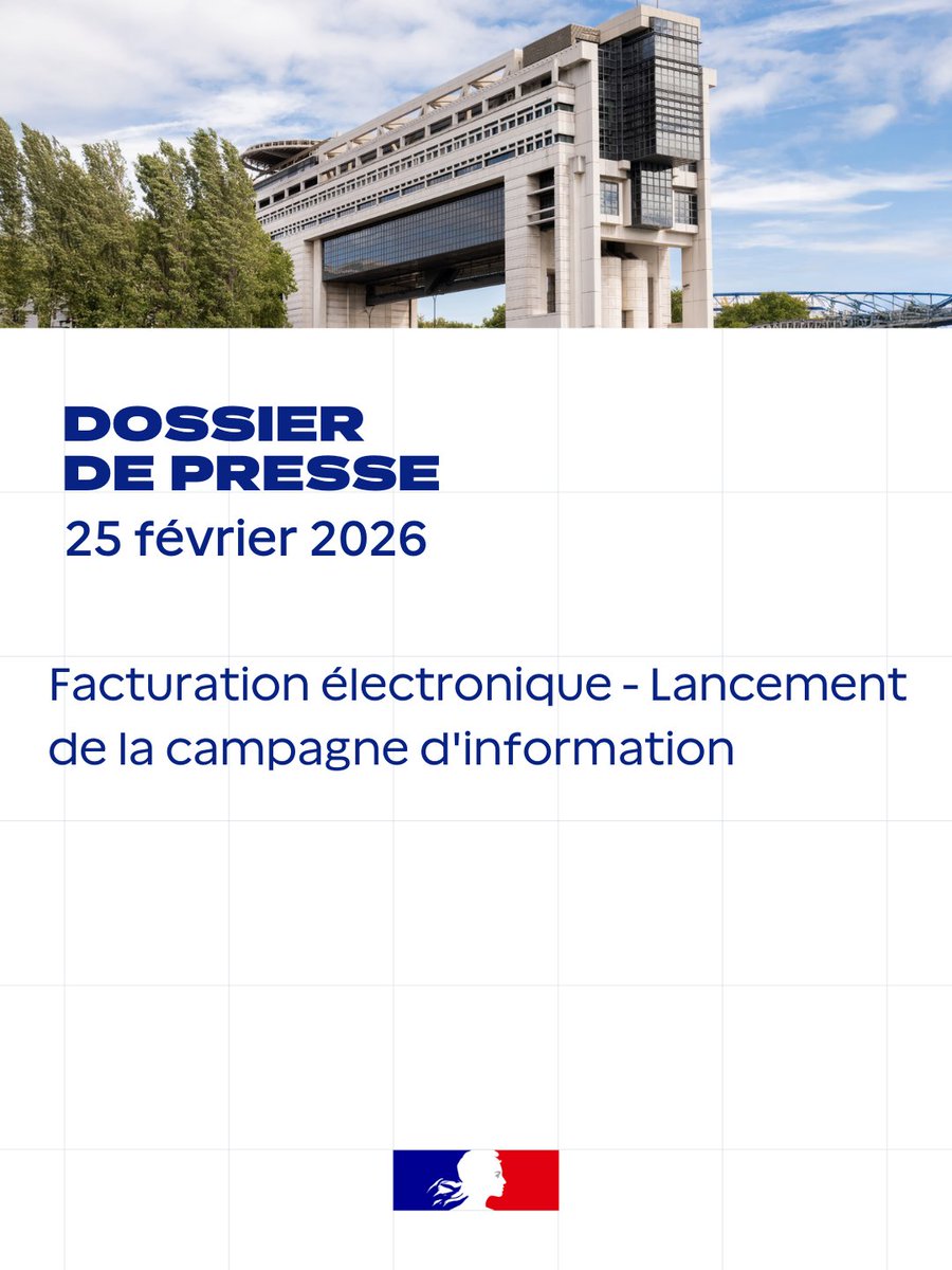 Ministère de l'Économie et des Finances tweet media
