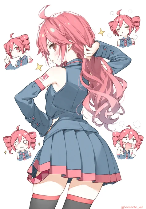 #重音テト 髪をおろしたテトさん
