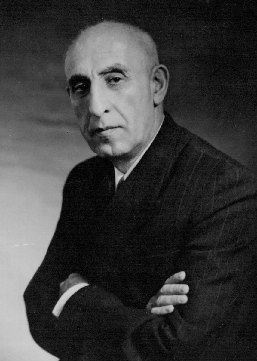 This is Iran's former PM, Mohammad Mossadegh.

The first democratically elected PM in the Middle East.

He was regime changed by the US.

Did he say "death to America" ? No.

His crime? He tried to nationalize Iran's oil industry.

It's always about the oil.