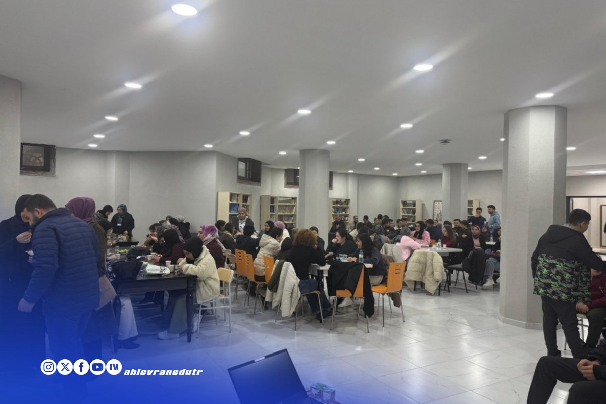 ahievranedutr's tweet photo. 🔷  Kampüste Ramazan Etkinlikleri Kapsamında “En İyi Çiğ Köfteyi Ben Yoğururum” Yarışması Düzenlendi

#KAEÜ #KırşehirAhiEvranÜniversitesi #Kırşehir @mkarahoca

👉  Ayrıntılar › https://t.co/bM0GM8gZMx https://t.co/elIoFNu9au