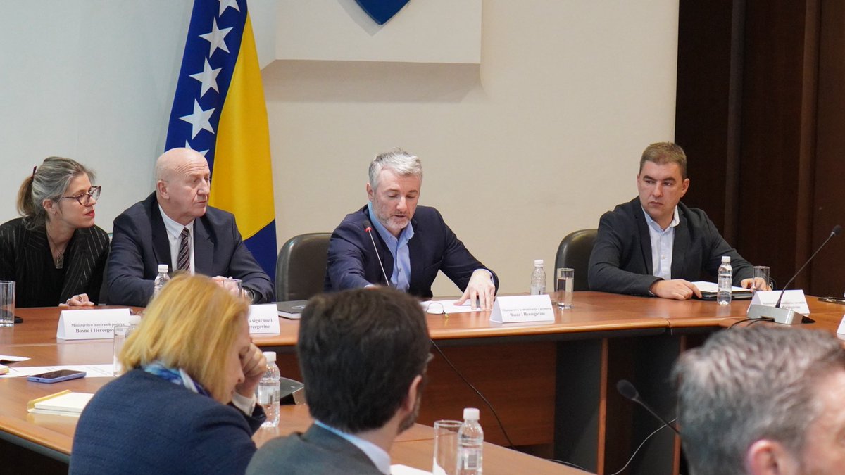 Ministarstvo komunikacija i prometa BiH tweet media