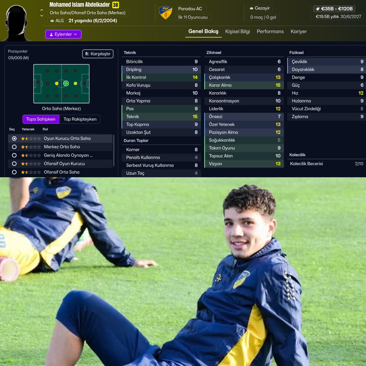 ZPOR YouTube kanalına konuk olan Özhan Pulat, FM tayfaya özel futbolcu önerilerinde bulundu.

🇩🇰 Kasper Høgh
🇬🇳 Franculino
🇨🇲 Baba Bello Ilou
🇩🇿 Mohamed Islam Abdelkader