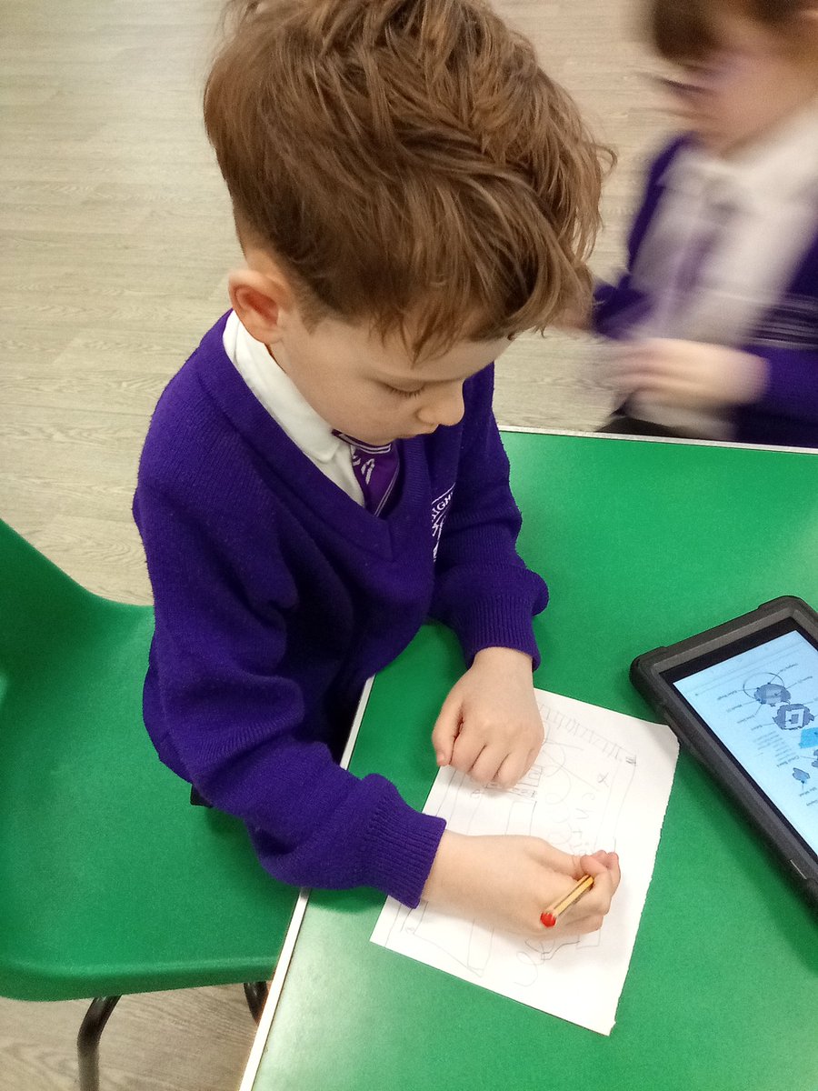 Class1Highpri's tweet photo. Year One are enjoying their STEM sessions with Aston Villa. This week, we designed our own bot and what we would use it for.
#HighfieldsComputing https://t.co/pAm8UQuG2H