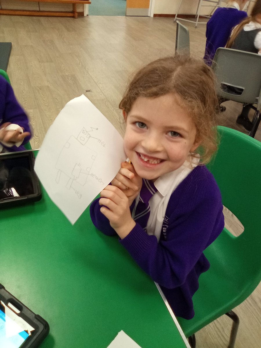 Class1Highpri's tweet photo. Year One are enjoying their STEM sessions with Aston Villa. This week, we designed our own bot and what we would use it for.
#HighfieldsComputing https://t.co/pAm8UQuG2H