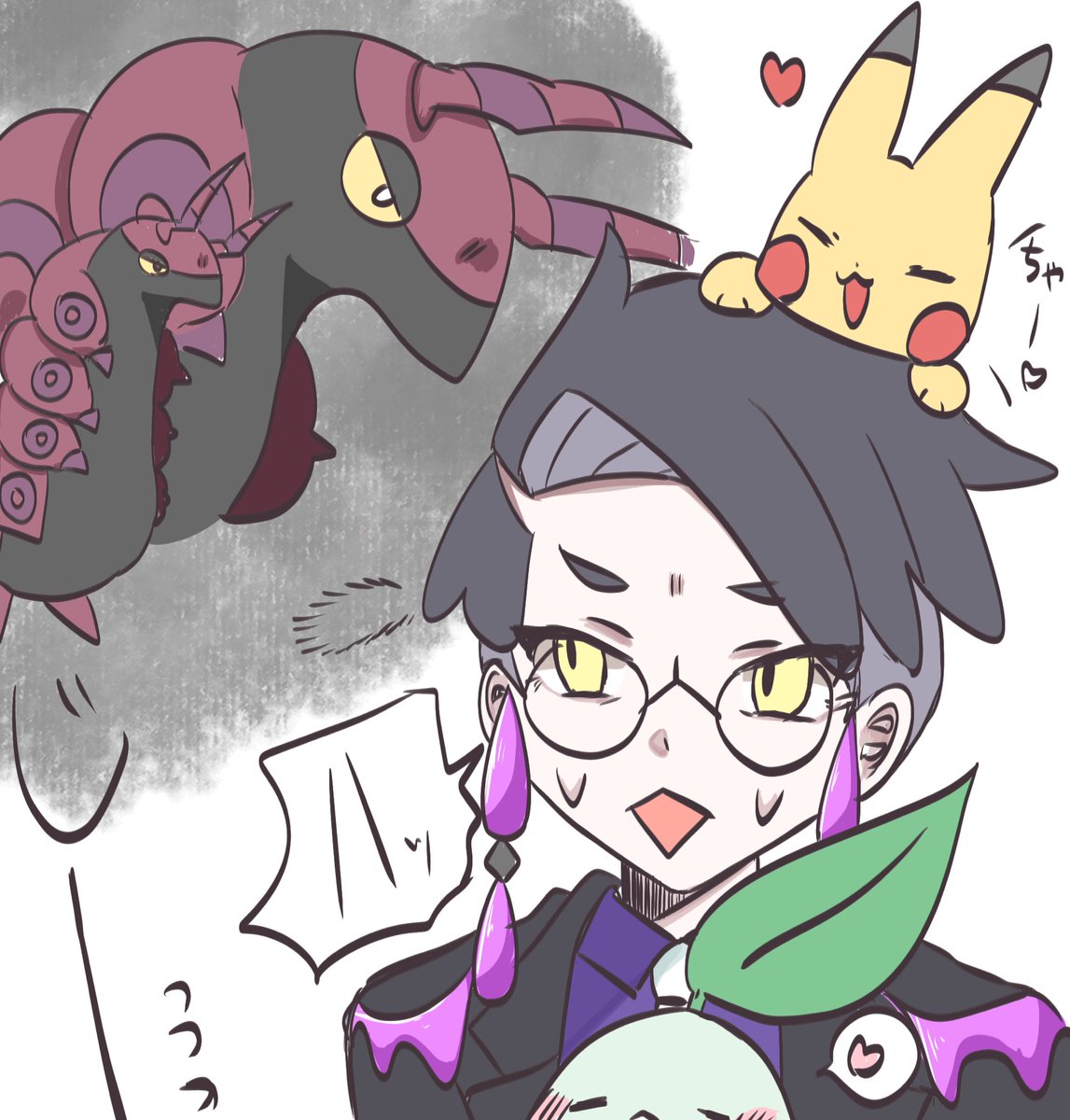 ukb1ay2's tweet photo. ヤキモチﾍﾟﾝﾁｬﾝとﾎﾟｹﾓﾝ達から大事大事されるｽﾊﾞｻﾝ https://t.co/NmOOhkukaI