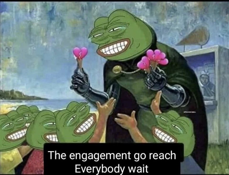 Who's engaging now?
Who?
You?
Alright, let's go 🔥