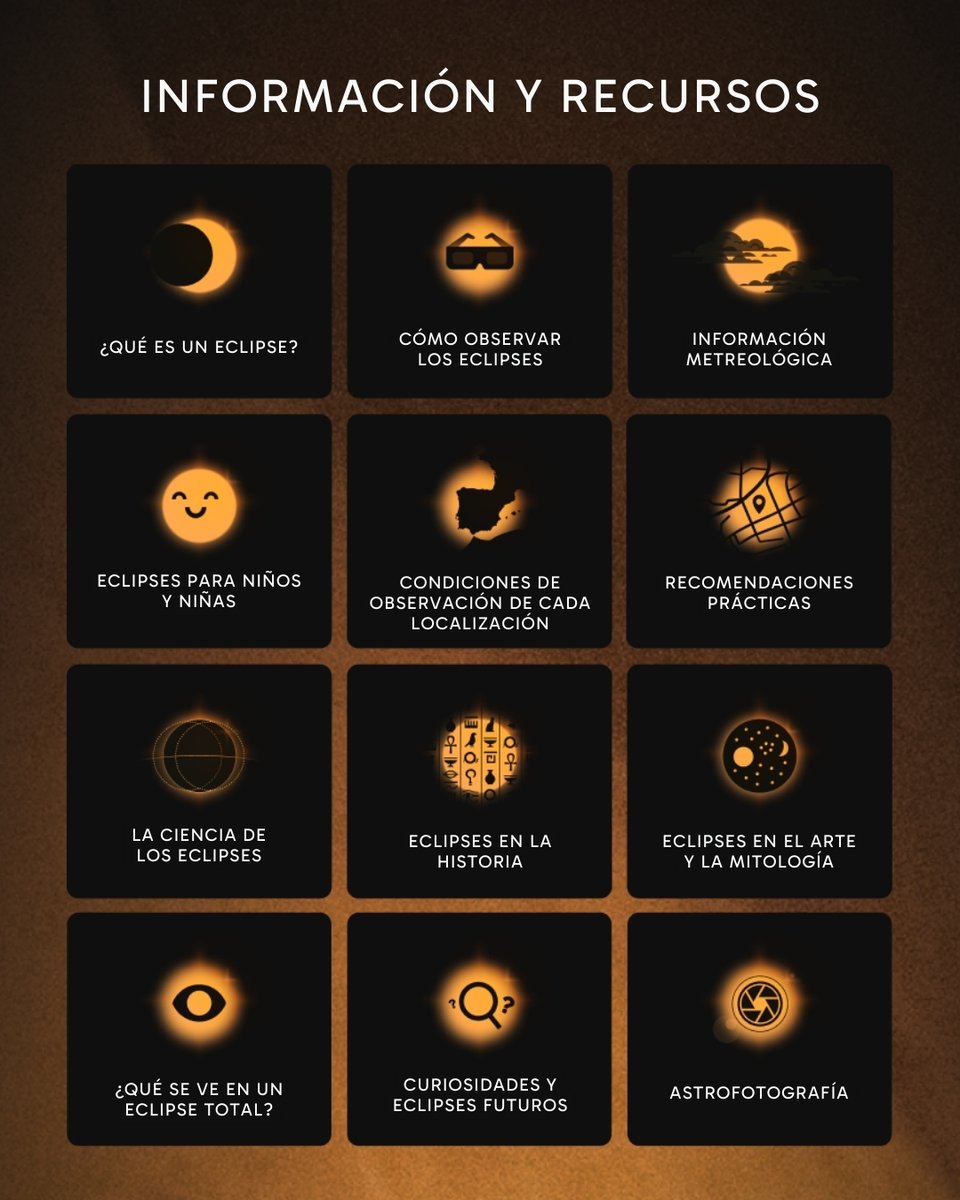 ¿Estamos preparados para los grandes eclipses de 2026, 2027 y 2028? 🌑

✨ Renovamos nuestro portal de referencia para ofrecerte una experiencia de divulgación científica a la altura de lo que viene.

Te lo contamos en el hilo 🧵

#IGNSpain #CNIG #EclipsesIGN #TríoEclipses