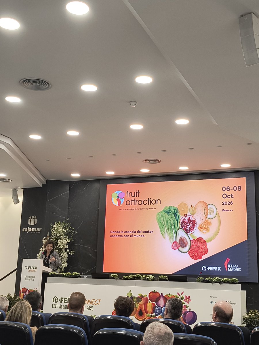 eComercioAgr's tweet photo. @Cajamar @aepla_asoc @ADNAgroFood @FruitAttraction cumple 18 años 🎉🎉
Más de 2500 expositores se darán cita del 6 al 8 de octubre en @IFEMA
#ECAFruits #IFEMA https://t.co/s5jRhgguus