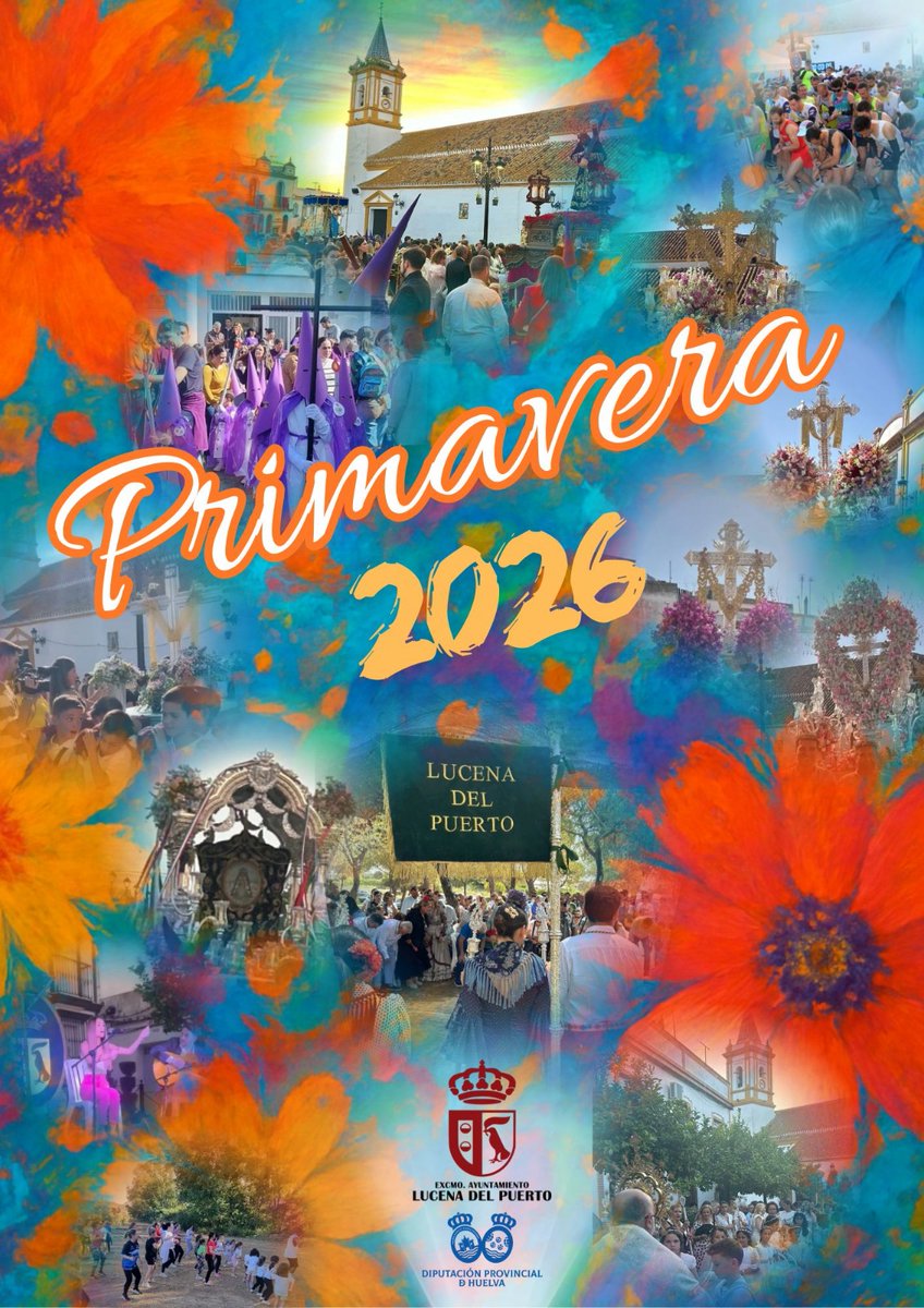 DipuHU's tweet image. 🌼#LucenadelPuerto se prepara para su intensa primavera festiva con la #SemanaSanta, #CrucesdeMayo, #ElRocío y el #Corpus
➕ℹ️ acortar.link/b82olB
