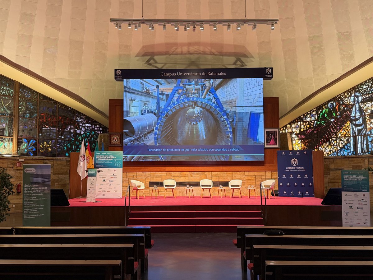 PrefabDelta's tweet photo. Debatimos en Córdoba el futuro de la gestión del agua para regadío en España.

Expertos, profesionales del sector y representantes de comunidades de regantes y de confederaciones hidrográficas analizamos (+) https://t.co/qQaCkmk3IW