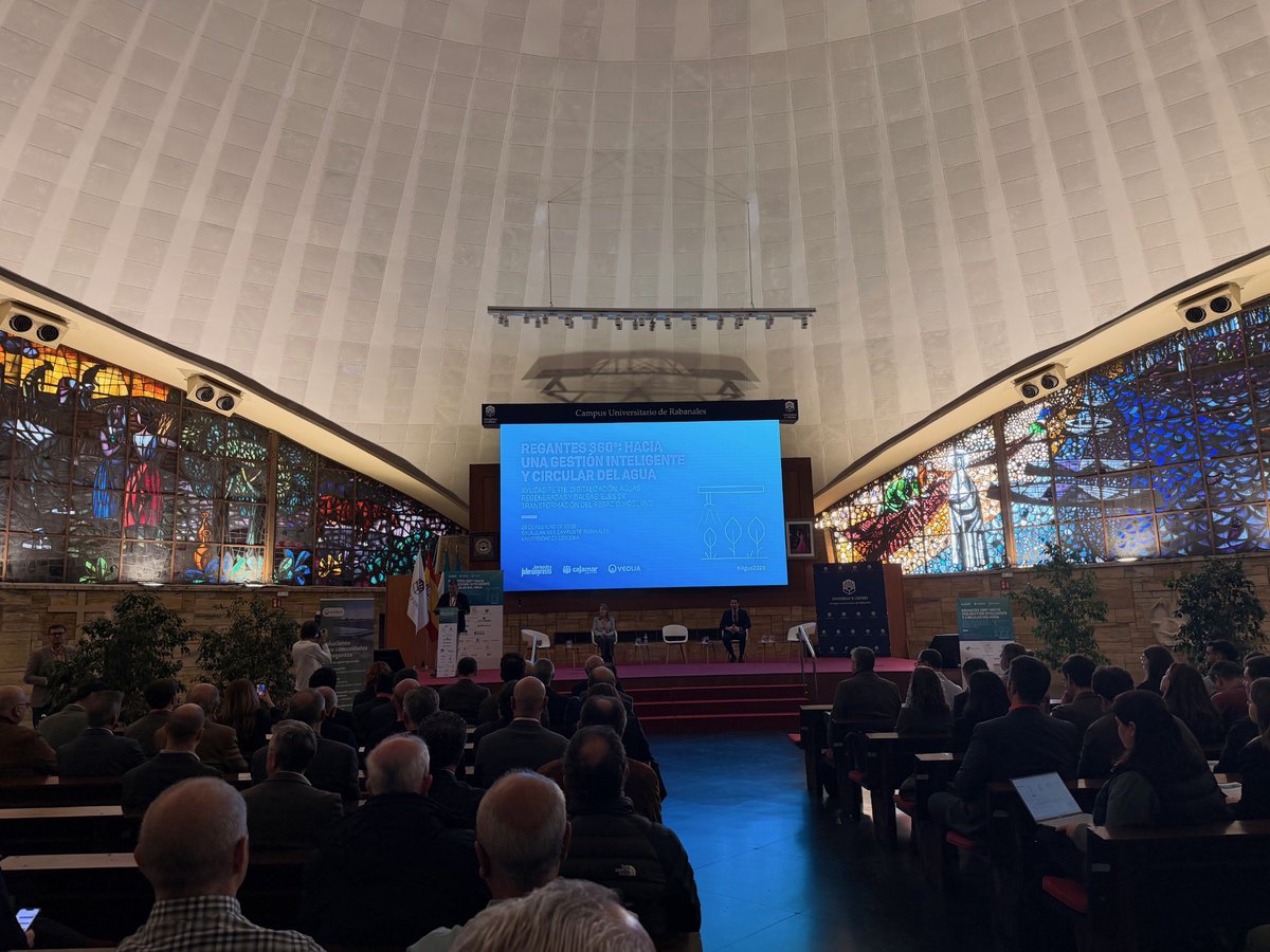PrefabDelta's tweet photo. Debatimos en Córdoba el futuro de la gestión del agua para regadío en España.

Expertos, profesionales del sector y representantes de comunidades de regantes y de confederaciones hidrográficas analizamos (+) https://t.co/qQaCkmk3IW