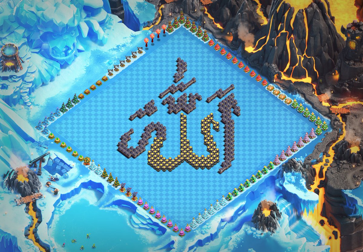 Via Clash 🎨 CoC Artistic Bases tweet media