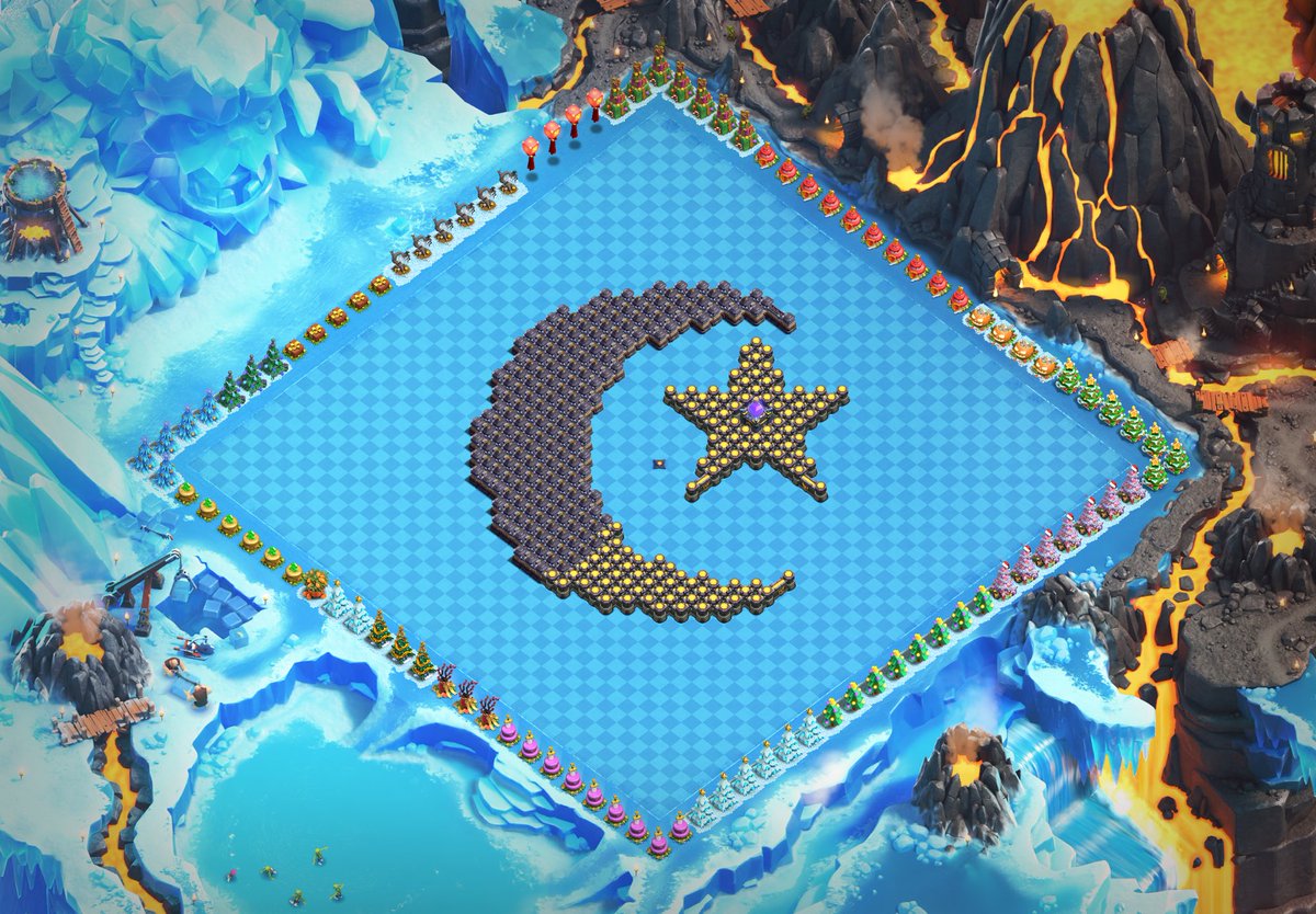 Via Clash 🎨 CoC Artistic Bases tweet media