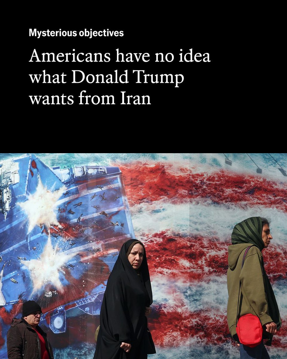 TheEconomist's tweet photo. Never before has America amassed so much firepower with so little idea of how to use it https://t.co/SNYXB1NCfh

Photo: EPA https://t.co/LQzNJko37o