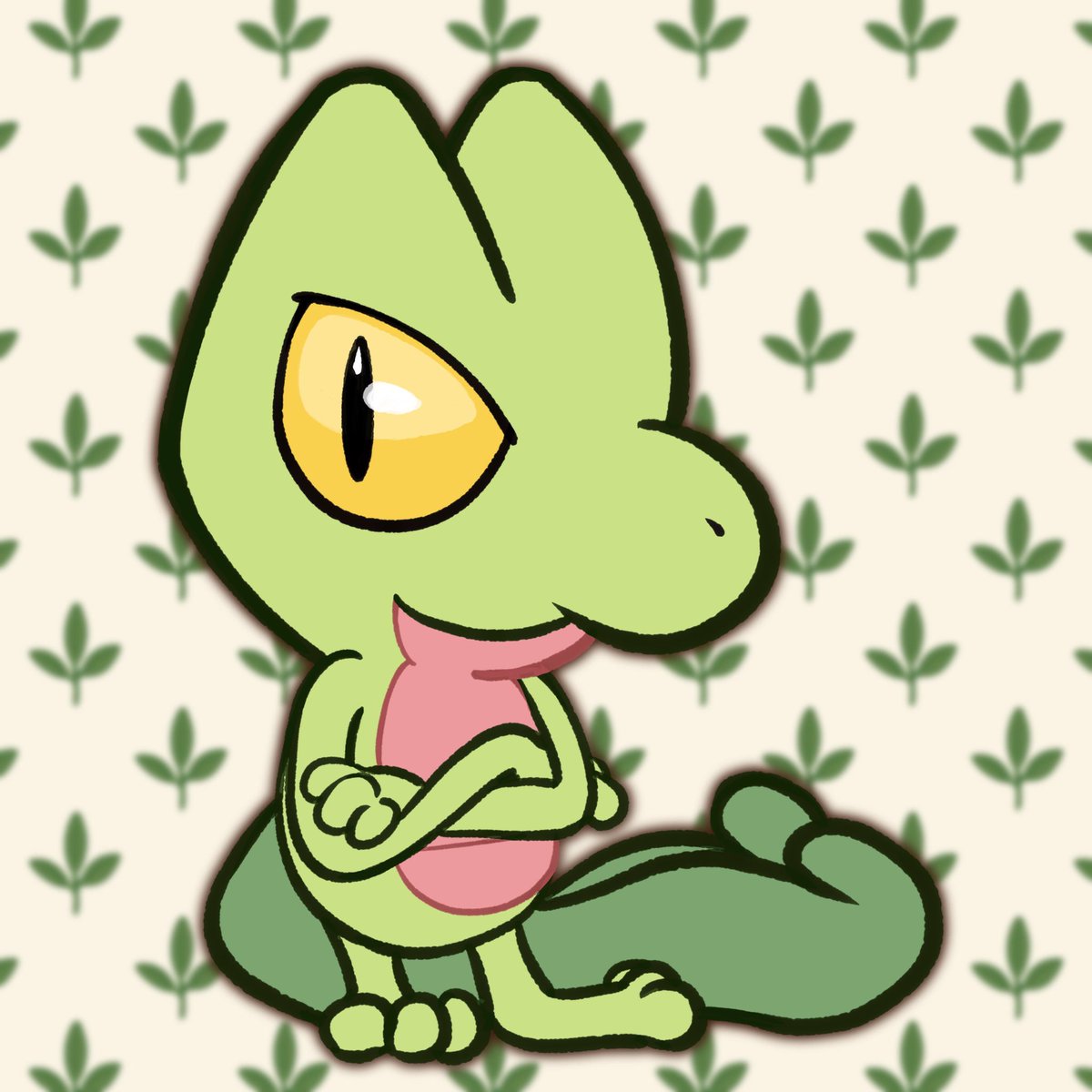 キモリ / Treecko #ポケモンイラスト #pokemonfanart