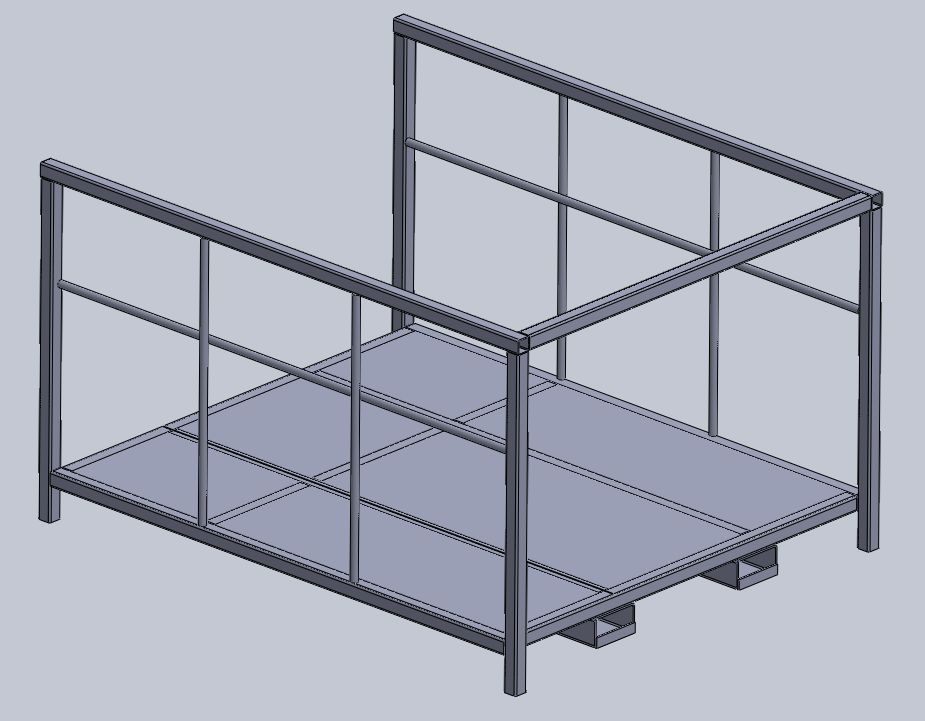 MMCertifiedWeld's tweet photo. Built to perform and made to spec.

This custom product cart was fabricated to our customer’s exact requirements, featuring integrated forklift pockets for easy handling and durable side rails for added protection. Designed for efficiency. Built for reliability. https://t.co/IlTwTZ02V6
