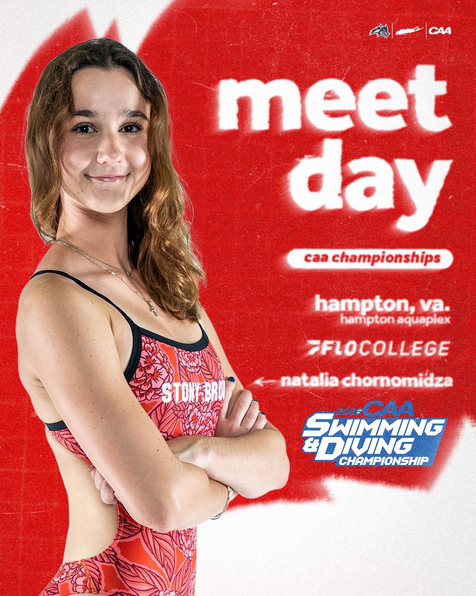 We go again 🔁

🏆 CAA Swimming &amp; Diving Championships
⏰ 9:30 a.m. (Swim Prelims)
⏰ 12:00 p.m. (Diving Prelims)
⏰ 5:30 p.m. (Finals)
📍 Hampton, Va.
🏟️ Hampton Aquaplex 
💻 bit.ly/3Kf3N8m (FloCollege)

🌊🐺 x #CAASD