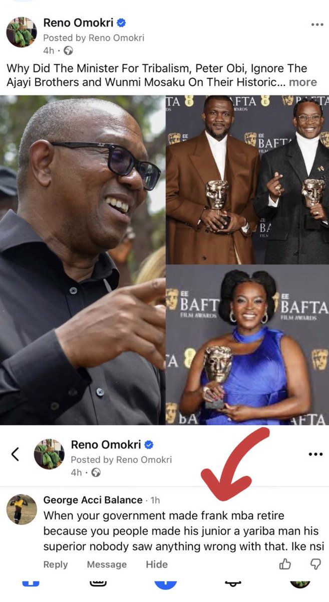 Dear George,

Thanks for your feedback. Mr Frank Mba is one of the best officers who has ever served in the Nigerian Police Force. I have previously written about how proud I am of him. Please Google or Grok it. 

However, he is not the highest-ranking police officer in service.