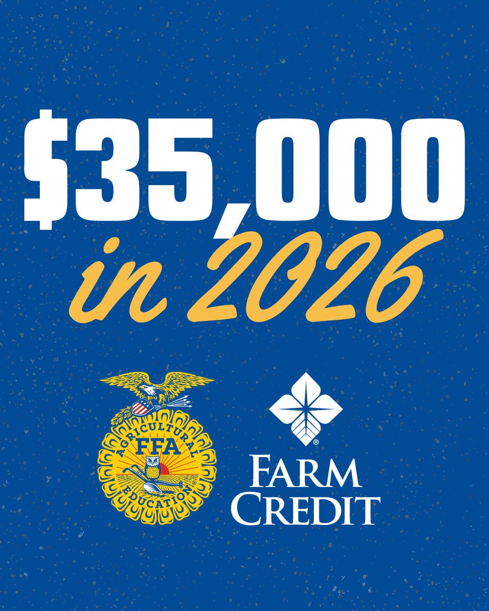 Today only, we will match your Give FFA Day donations up to $3,000!

In 2026, we’re proud to commit $35,000 to support <a href="/ArkansasFFA/">Arkansas FFA</a>. Visit hubs.ly/Q043RpGT0 to join us in donating. #GiveFFADay #ArkansasFFA #GrowingLeaders