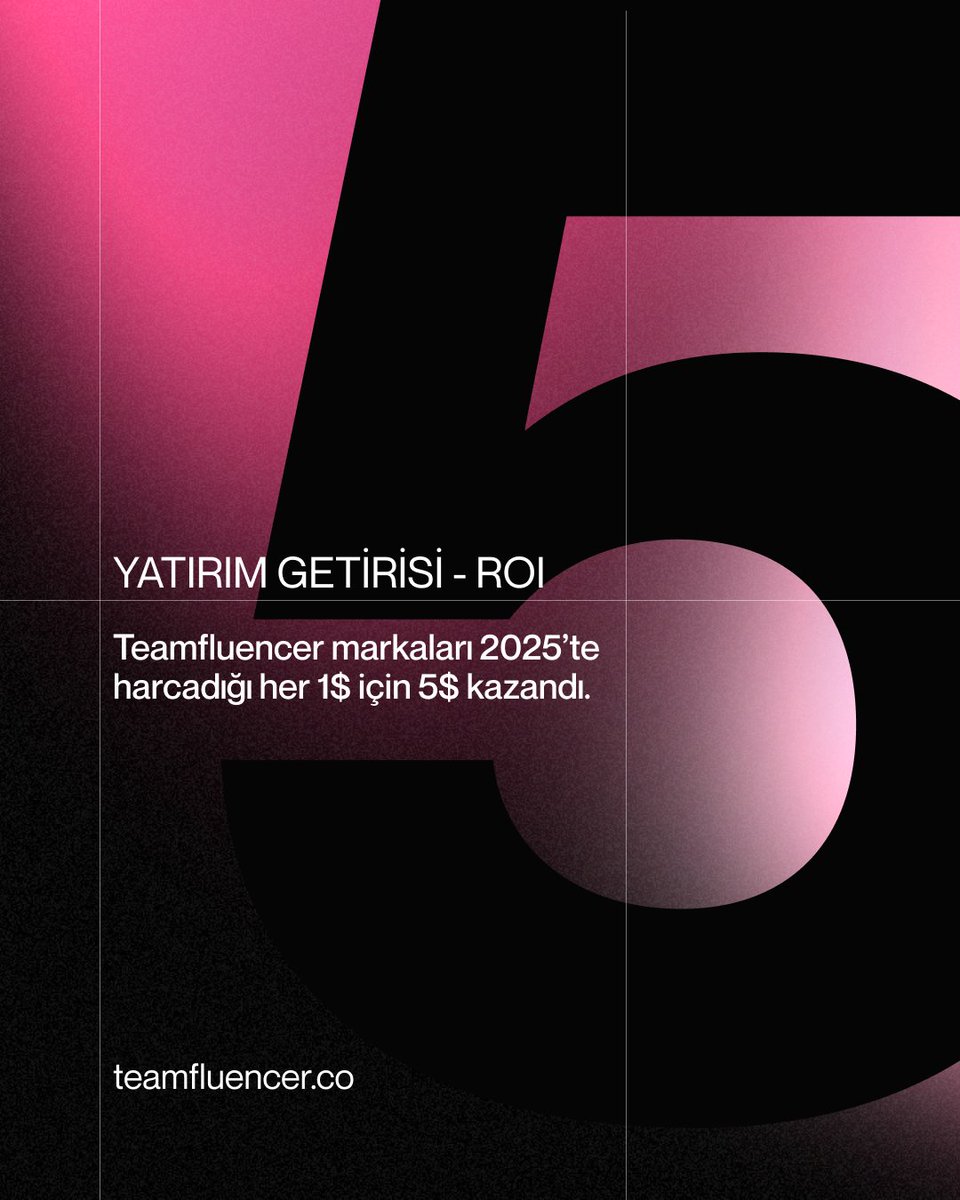 iz, "umarım tutar" demiyoruz. Hesaplıyoruz ve kazandırıyoruz.
Teamfluencer.co adresini ziyaret edin ve tahmin etmeyi bırakın.