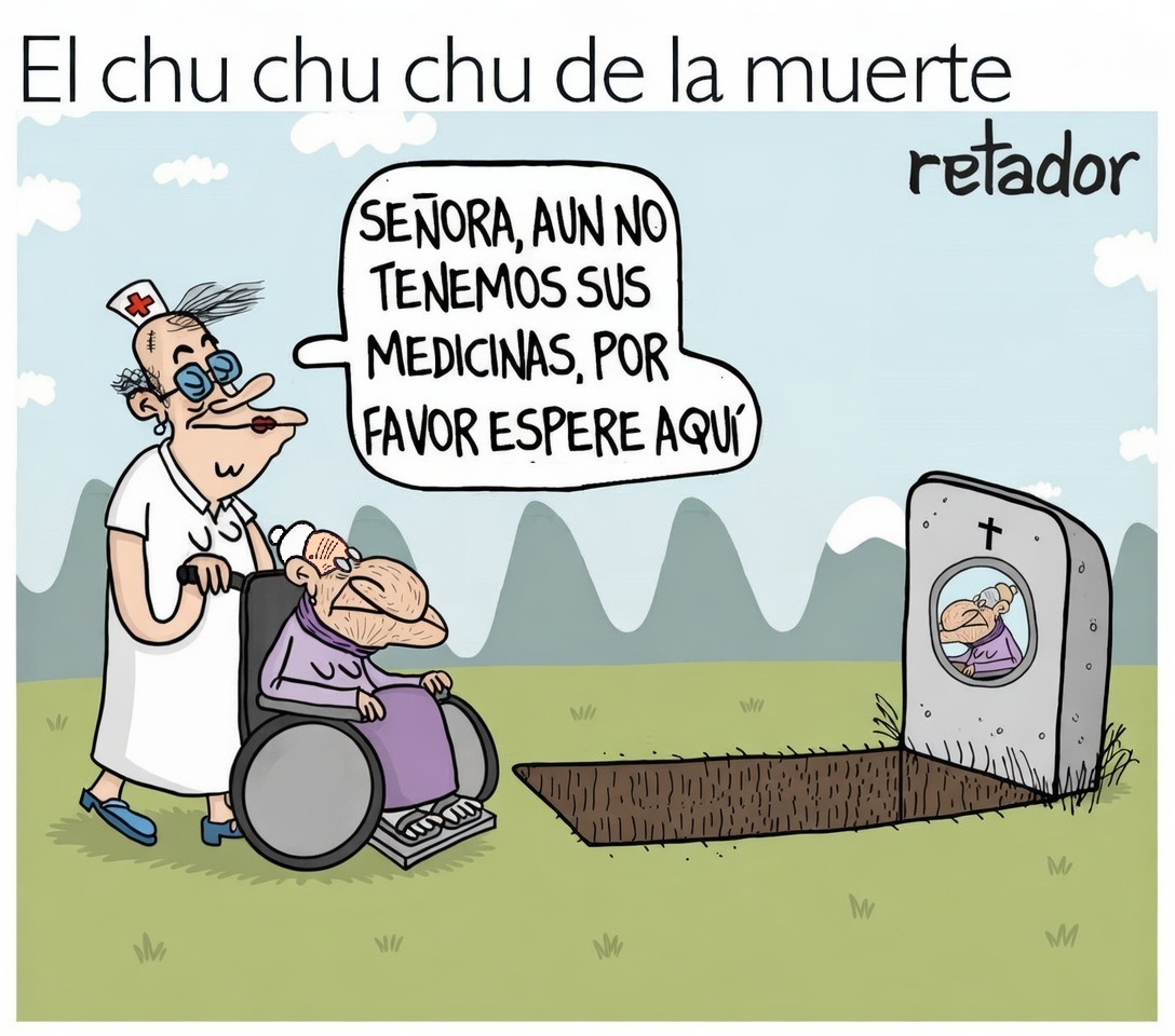 Filas de días como en Cuba, servicios médicos como en Venezuela, y todavía hay gente que quiere votar por la izmierda. Siguen muriendo las personas esperando sus medicinas. Ahora le tocó el turno a una señora mayor en Cúcuta. ¿Qué van a decir ahora Petro y Jaramillo? ¿Que fue