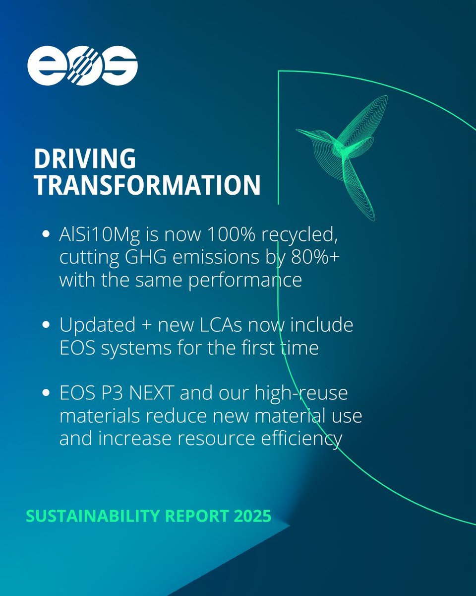 EOS 3D Printing tweet media