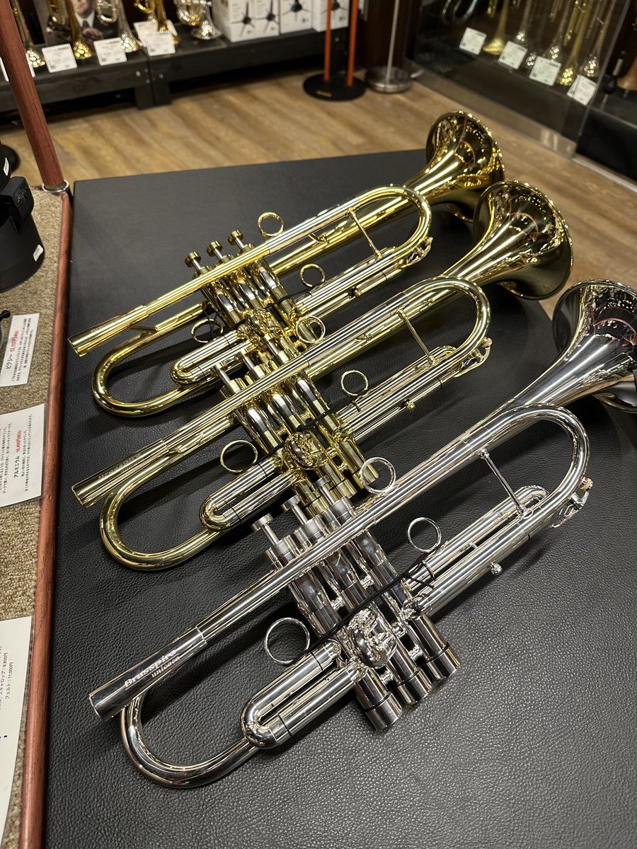 トランペット入荷🎺】 Brasspire Unicornより、ヘビータイプの