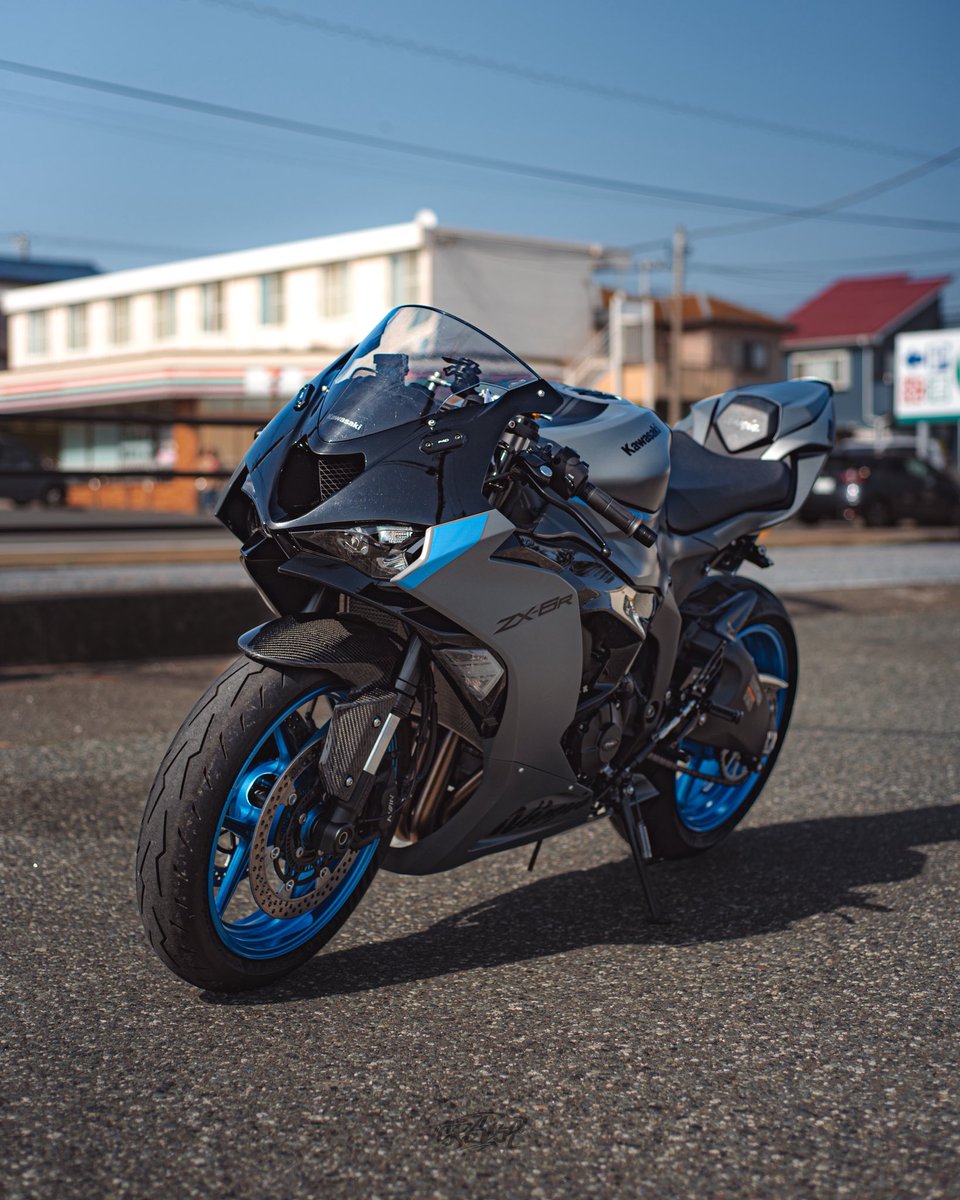 ㊗️ZX-6R納車されました㊗️ やっと念願の大型納車できました